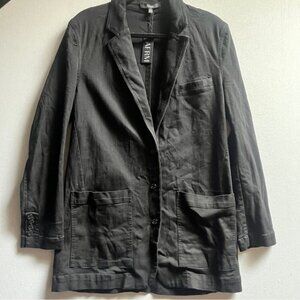 NWT AFRM Oversized button long line blazer Sz M